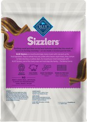 Blue Buffalo Sizzlers with Real Pork Bacon-Style Dog Treats, 15-oz bag slide 2 of 9