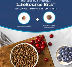 Blue Buffalo Tastefuls Adult Multi-Protein Salmon & Ocean Fish Recipe with Antioxidant-Rich LifeSource Bits Dry Cat Food, 5-lb bag slide 2 of 9