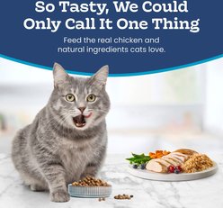 Blue Buffalo Tastefuls Chicken & Brown Rice Recipe Adult 7+ Dry Cat Food, 10-lb bag slide 2 of 9