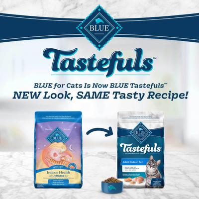 Show full view: Blue Buffalo Tastefuls Chicken & Brown Rice Recipe Adult Indoor Dry Cat Food, 30-lb bundle slide 9 of 11