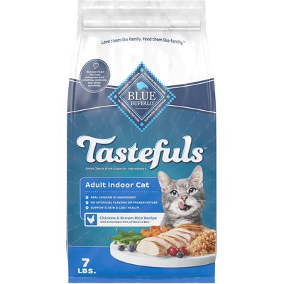Blue Buffalo Blue Buffalo Indoor Health Chicken & Rice Adult Dry Cat Food, 7 lb