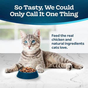 Blue Buffalo Tastefuls Chicken & Brown Rice Recipe Hairball Control Adult Dry Cat Food, 15-lb bag