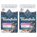 Blue Buffalo Tastefuls Chicken & Brown Rice Recipe Sensitive Stomach Adult Dry Cat Food, 30-lb bundle