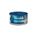 Blue Buffalo Tastefuls Chicken Entrée Mature Cats Pate Wet Cat Food, 3-oz can, case of 24
