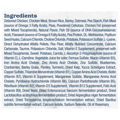 Show full view: Blue Buffalo Tastefuls Hairball Control Chicken & Brown Rice Dry Food & Temptations Indoor Care Chicken Flavor Cat Treats slide 4 of 9