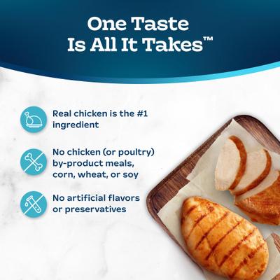 Show full view: Blue Buffalo Tastefuls Multi-Protein Chicken & Turkey Recipe Adult Dry Cat Food, 3-lb bag slide 7 of 11