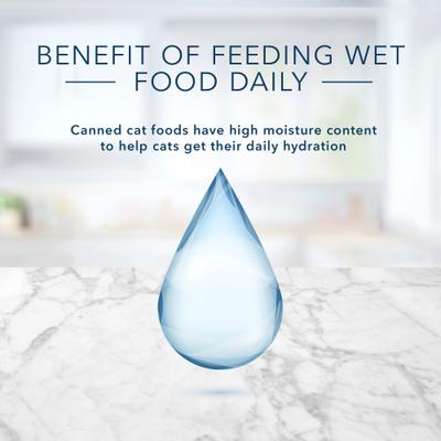 Show full view: Blue Buffalo Tastefuls Natural Kitten Pate Chicken Entree Wet Cat Food Multi-Pack, 3-oz can, case of 6 slide 7 of 9