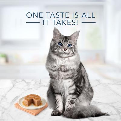 Show full view: Blue Buffalo Tastefuls Natural Mature Pate Chicken Entree Wet Cat Food, 3-oz can, case of 12 slide 5 of 10