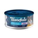 Blue Buffalo Tastefuls Natural Tender Morsels Chicken Entree Wet Cat Food, 5.5-oz can, case of 12