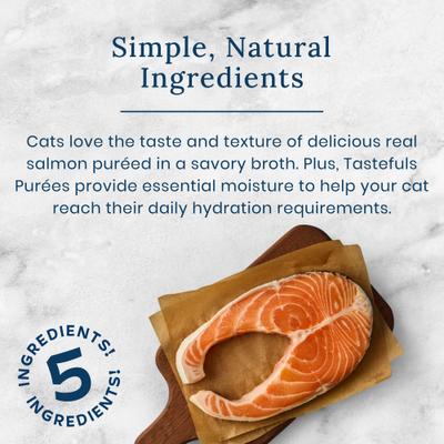 Show full view: Blue Buffalo Tastefuls Salmon & Brown Rice Recipe Adult Indoor Dry Cat Food, 10-lb bag slide 4 of 11