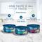 Show in main carousel: Blue Buffalo Tastefuls Salmon, Chicken, Ocean Fish & Tuna Entrées Variety Pack Pate + Tuna, Chicken, Fish & Shrimp Entrées Variety Pack Flaked Wet Cat Food slide 8 of 10