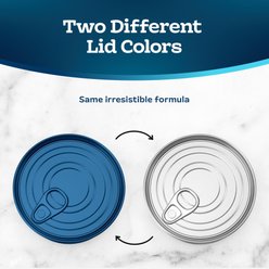 Blue Buffalo Tastefuls Salmon, Chicken, Ocean Fish & Tuna Entrées Variety Pack Pate Wet Cat Food, 3-oz can, case of 12 slide 2 of 8