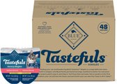 Blue Buffalo Tastefuls Savory Singles Salmon Entrée Cuts in Gravy Adult Cat Food, 2.6-oz cup, case of 24