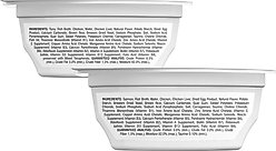 Blue Buffalo Tastefuls Savory Singles Salmon & Tuna Variety Pack Cuts in Gravy Wet Cat Food, 2.6-oz twin pack, case of 12 slide 2 of 9