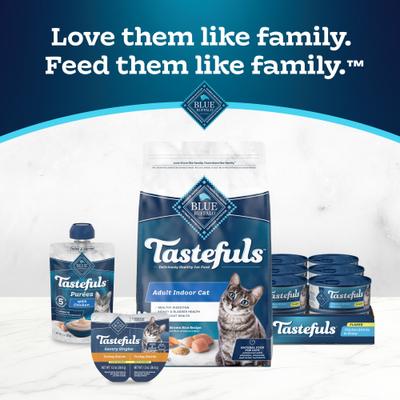 Show full view: Blue Buffalo Tastefuls Savory Singles Turkey Entrée Cuts in Gravy Adult Cat Food, 2.6-oz cup, case of 24 slide 10 of 12