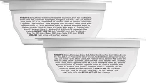 Show full view: Blue Buffalo Tastefuls Spoonless Singles Chicken & Turkey Entree Variety Pack Adult Pate Wet Cat Food, 2.6-oz twin pack, case of 12 slide 3 of 11