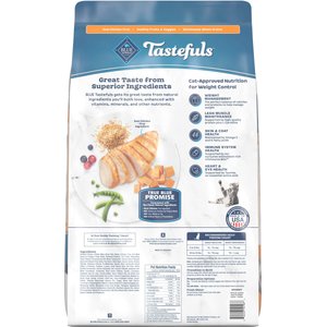 Blue Buffalo Tastefuls Weight Control Adult Dry Cat Food, 15-lb bag