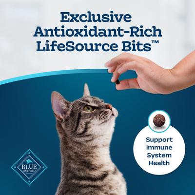 Show full view: Blue Buffalo Tastefuls Weight Control Adult Dry Cat Food, 3-lb bag slide 8 of 11