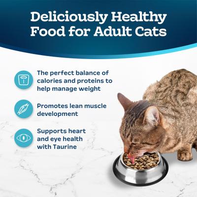 Show full view: Blue Buffalo Tastefuls Weight Control Adult Dry Cat Food, 7-lb bag slide 5 of 11