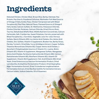 Show full view: Blue Buffalo Tastefuls Weight Control Adult Dry Cat Food, 7-lb bag slide 6 of 11