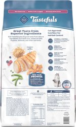 Blue Buffalo Tastefuls Weight & Hairball Control Adult Dry Cat Food, 7-lb bag slide 2 of 9