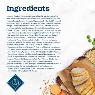 Show full view: Blue Buffalo Tastefuls Weight & Hairball Control Adult Dry Cat Food, 7-lb bag slide 6 of 13