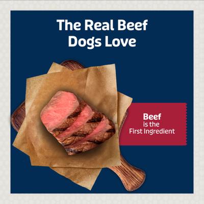Show full view: Blue Buffalo To-Go Bits Tender Beef Recipe Dog Treats, 12 count slide 4 of 11