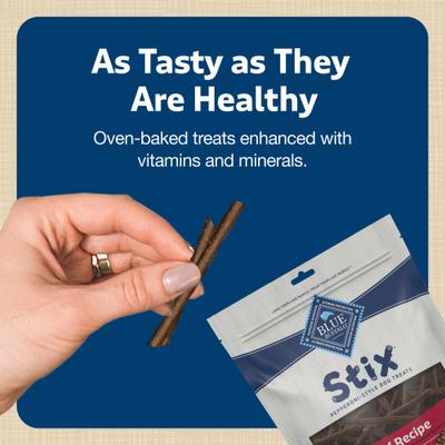 Show full view: Blue Buffalo To-Go Stix Beef Recipe Mini Dog Treats, 12 count slide 8 of 11