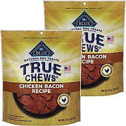 Blue Buffalo True Chews Natural Chicken & Bacon Dog Treats, 44-oz bundle slide 1 of 9