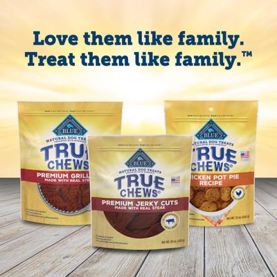 Show full view: Blue Buffalo True Chews Premium Jerky Cuts Natural Steak Dog Treats, 20-oz bag slide 10 of 11