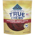 Blue Buffalo True Chews Premium Jerky Cuts Natural Steak Dog Treats, 30-oz bag