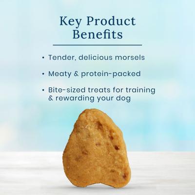 Show full view: Blue Buffalo True Chews Premium Morsels Natural Grain-Free Chicken Dog Treats, 11-oz bag slide 4 of 11