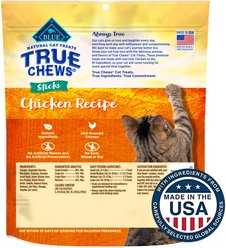 Blue Buffalo True Chews Sticks Natural Chicken Cat Treats, 3-oz bag slide 2 of 9