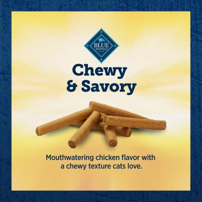 Show full view: Blue Buffalo True Chews Sticks Natural Chicken Cat Treats, 3-oz bag slide 7 of 11