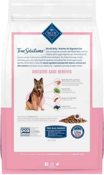 Blue Buffalo True Solutions Digestive Care Adult Chicken Dry Dog Food