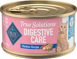 Blue Buffalo True Solutions Digestive Care Formula Wet Cat Food, 3-oz can, case of 24