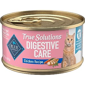 Blue Buffalo True Solutions Digestive Care Formula Wet Cat Food, 3-oz can, case of 24