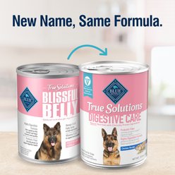 Blue Buffalo True Solutions Digestive Care Formula Wet Dog Food, 12.5-oz can, bundle of 24  slide 2 of 9