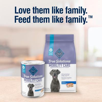 Show full view: Blue Buffalo True Solutions Mobility Care Adult Chicken Wet Dog Food, 12.5-oz can, pack of 12 slide 9 of 12