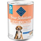 Blue Buffalo True Solutions Natural Weight Control Chicken Adult Wet Dog Food, 12.5-oz can, case of 12
