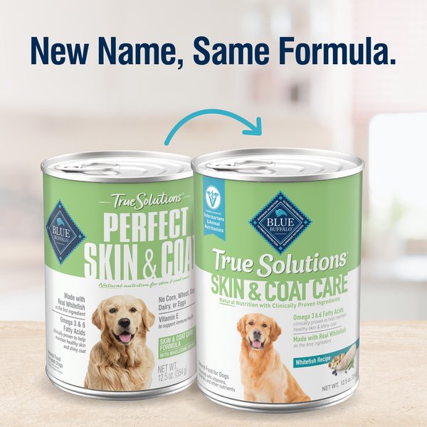 Blue Buffalo True Solutions Skin & Coat Care Adult Whitefish Wet Dog Food