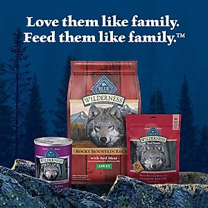 Blue Buffalo Wilderness Beef & Chicken Grill Grain-Free Canned Dog Food, 12.5-oz, case of 12