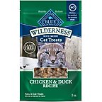 Blue Buffalo Wilderness Chicken & Duck Grain-Free Cat Treats, 2-oz bag