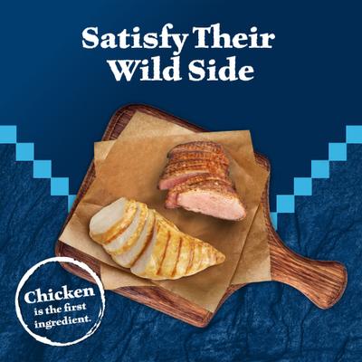 Show full view: Blue Buffalo Wilderness Chicken & Duck Grain-Free Cat Treats, 2-oz bag slide 4 of 12