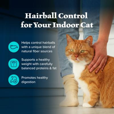 Show full view: Blue Buffalo Wilderness Chicken High-Protein Grain-Free Indoor Hairball Control Adult Dry Cat Food, 5-lb bag slide 5 of 12