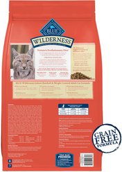 Blue Buffalo Wilderness Chicken High-Protein Weight & Hairball Control Grain-Free Adult Dry Cat Food, 11-lb bag slide 2 of 9