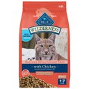 Blue Buffalo Wilderness Chicken High-Protein Weight & Hairball Control Grain-Free Adult Dry Cat Food, 4-lb bag