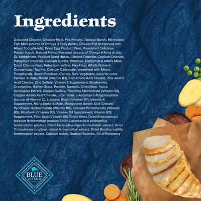 Show full view: Blue Buffalo Wilderness Chicken High-Protein Weight & Hairball Control Grain-Free Adult Dry Cat Food, 5-lb bag slide 6 of 12