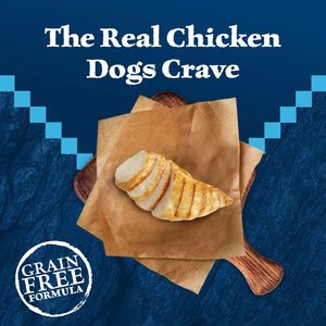Blue Buffalo Wilderness Chicken Recipe Adult High-Protein Grain-Free Dry Dog Food, 24-lb bag