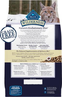 Show full view: Blue Buffalo Wilderness Chicken Recipe Dry Food + Chicken Formula Crunchy Cat Treats slide 3 of 10